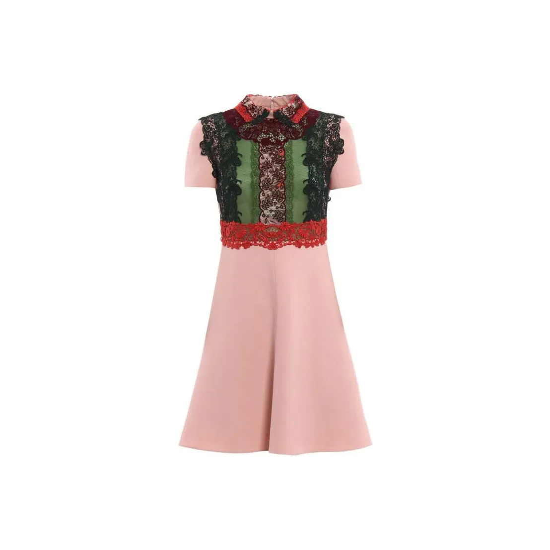 Valentino Short Sleeved Dresses Women's Pink