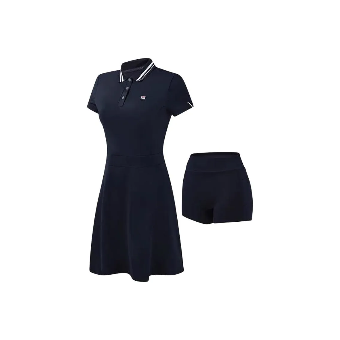 FILA Short-Sleeved Dresses Women's RD Royal Blue
