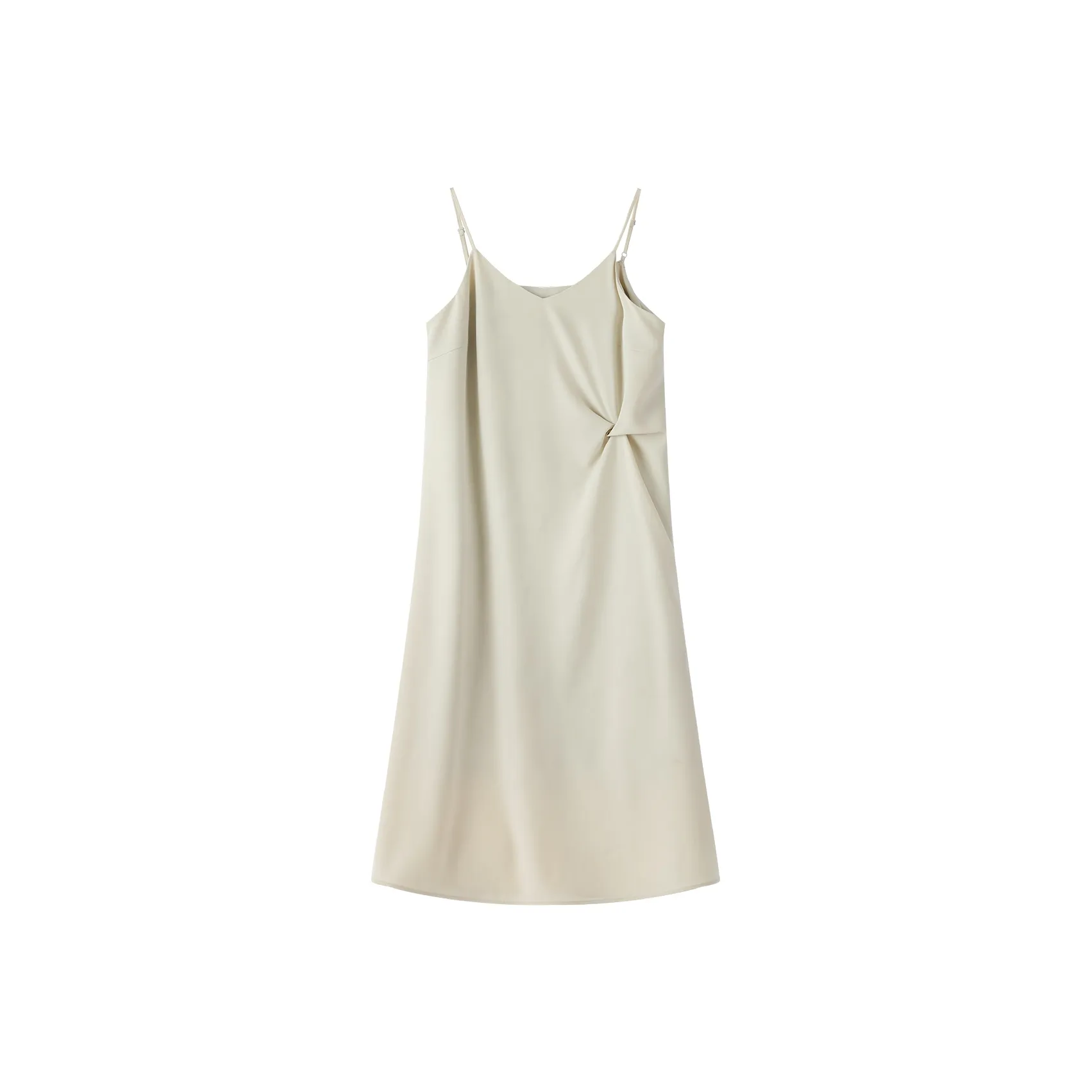 THE SEA LIFE Slip Платье Женское Белое Березовый