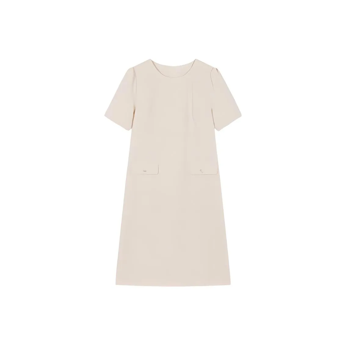 XWI Short Sleeved Dress Women's Ecru