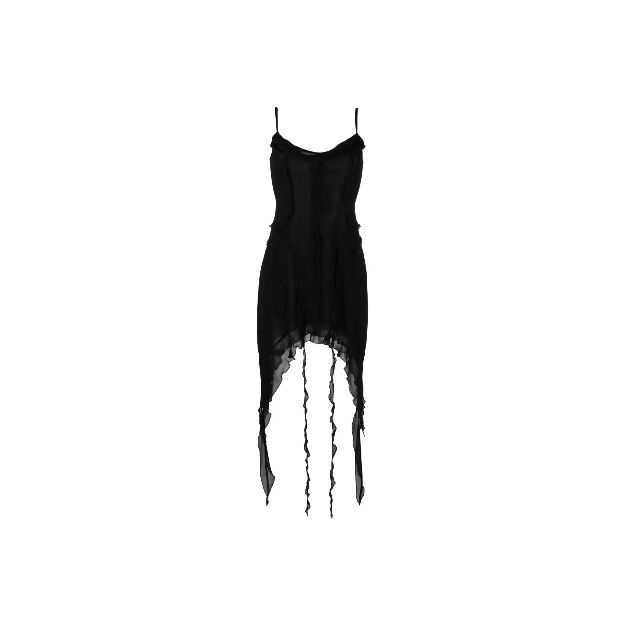 Misbhv Halterneck Seam-detail Minidress