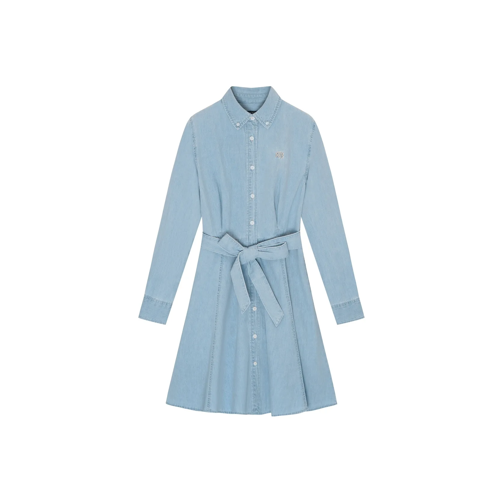 Teenie Weenie Long Sleeved Dresses Women's Light Blue