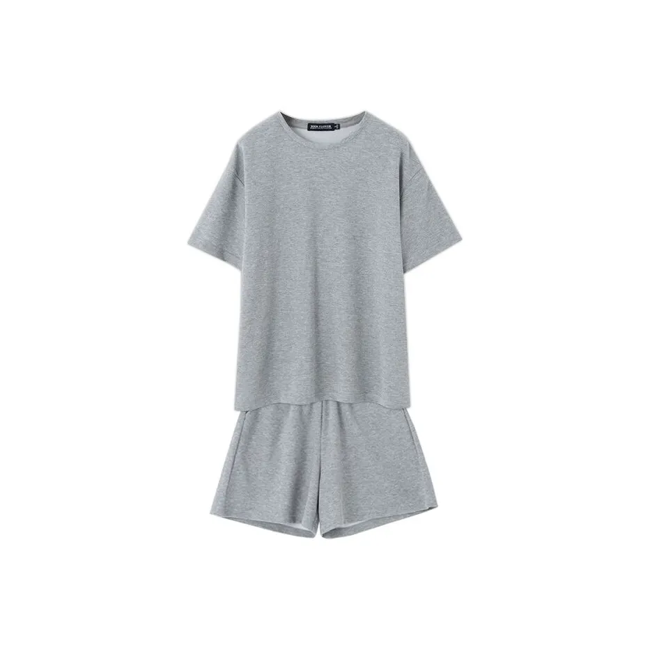 SOON FLOWER Повседневный костюм женский серый