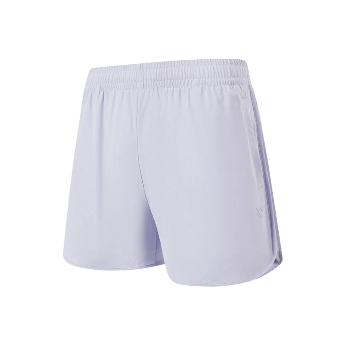XTEP Variety Training Collection Casual Shorts Women's Sheer Purple/Pearl White