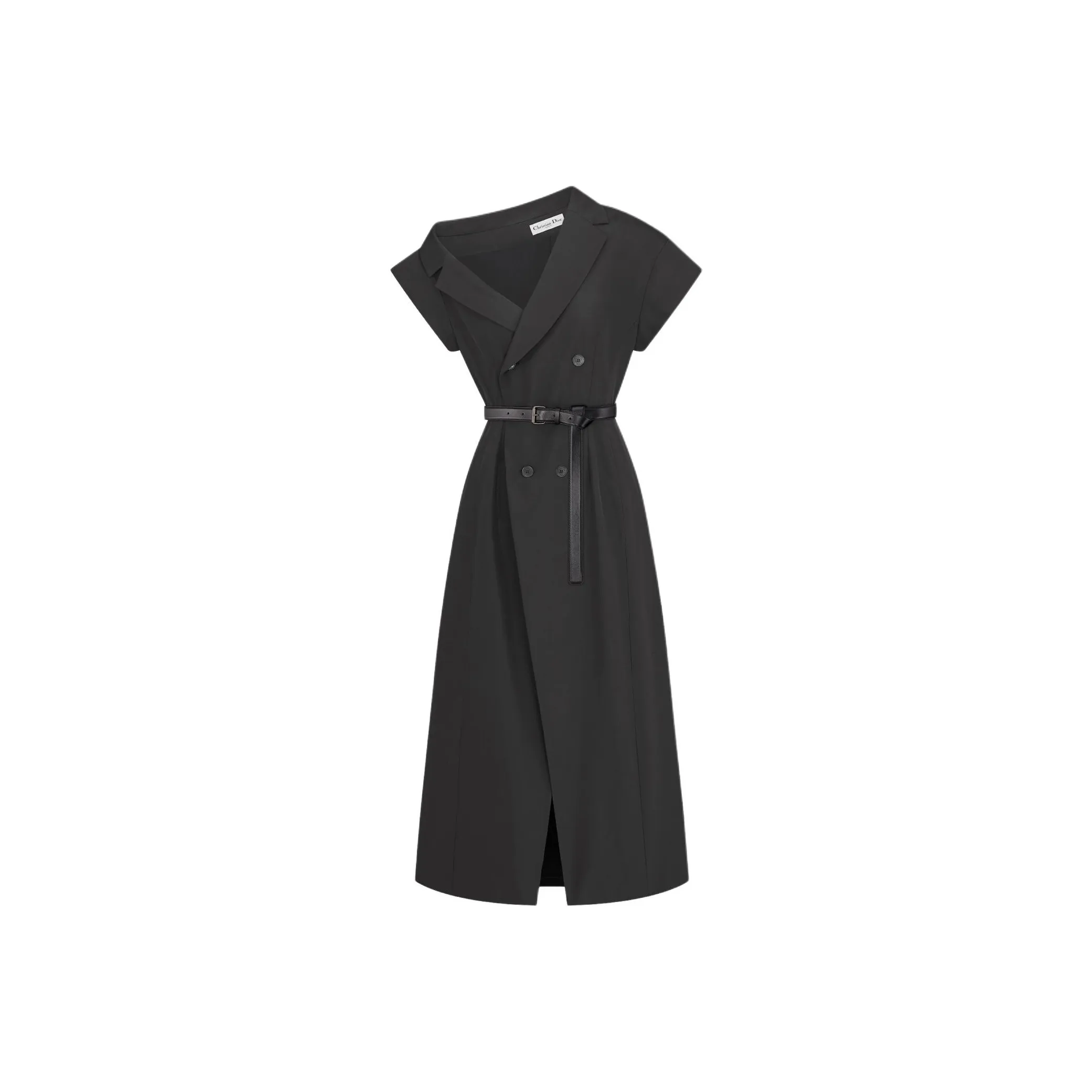 DIOR SS25 Short Sleeved Dress Women's Black