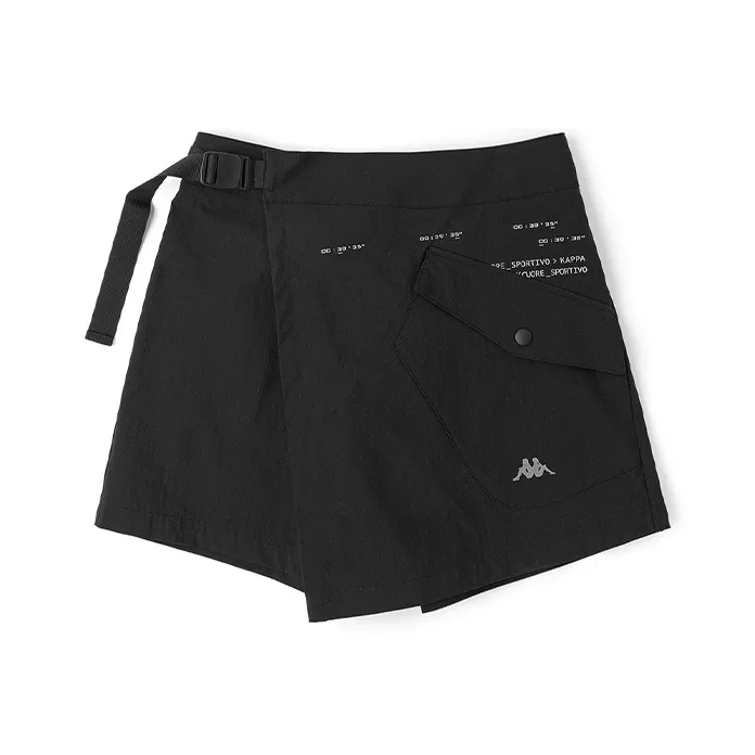 KAPPA Повседневные шорты Женские Черные