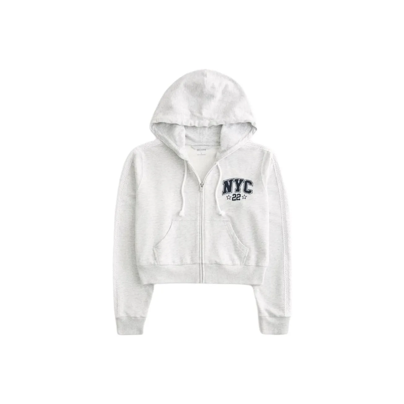 Hollister Куртки и Пальто Женские Светло-Серый