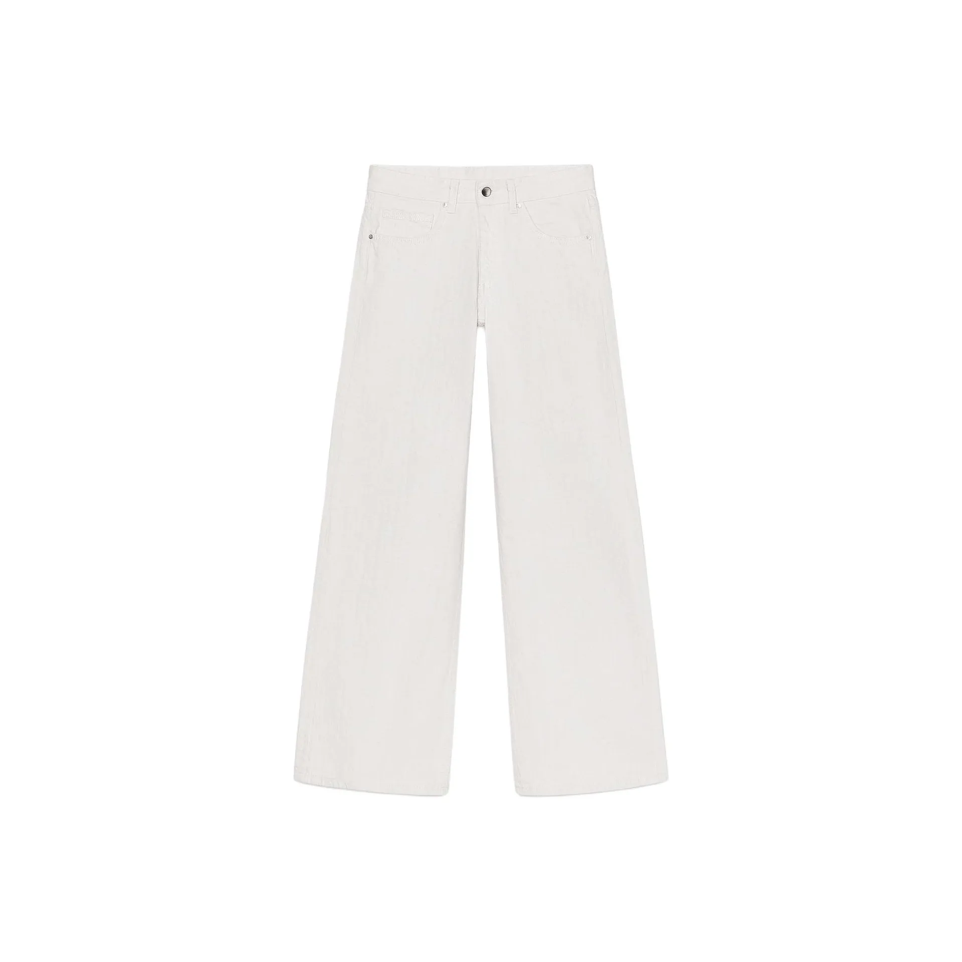 ZARA ZW Series Jeans Women's Frosted White
