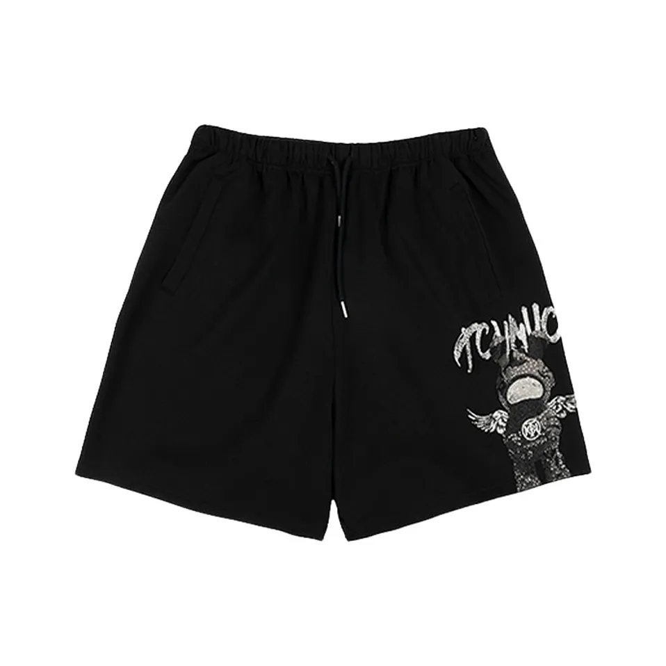 TCH Повседневные шорты Женские Черные