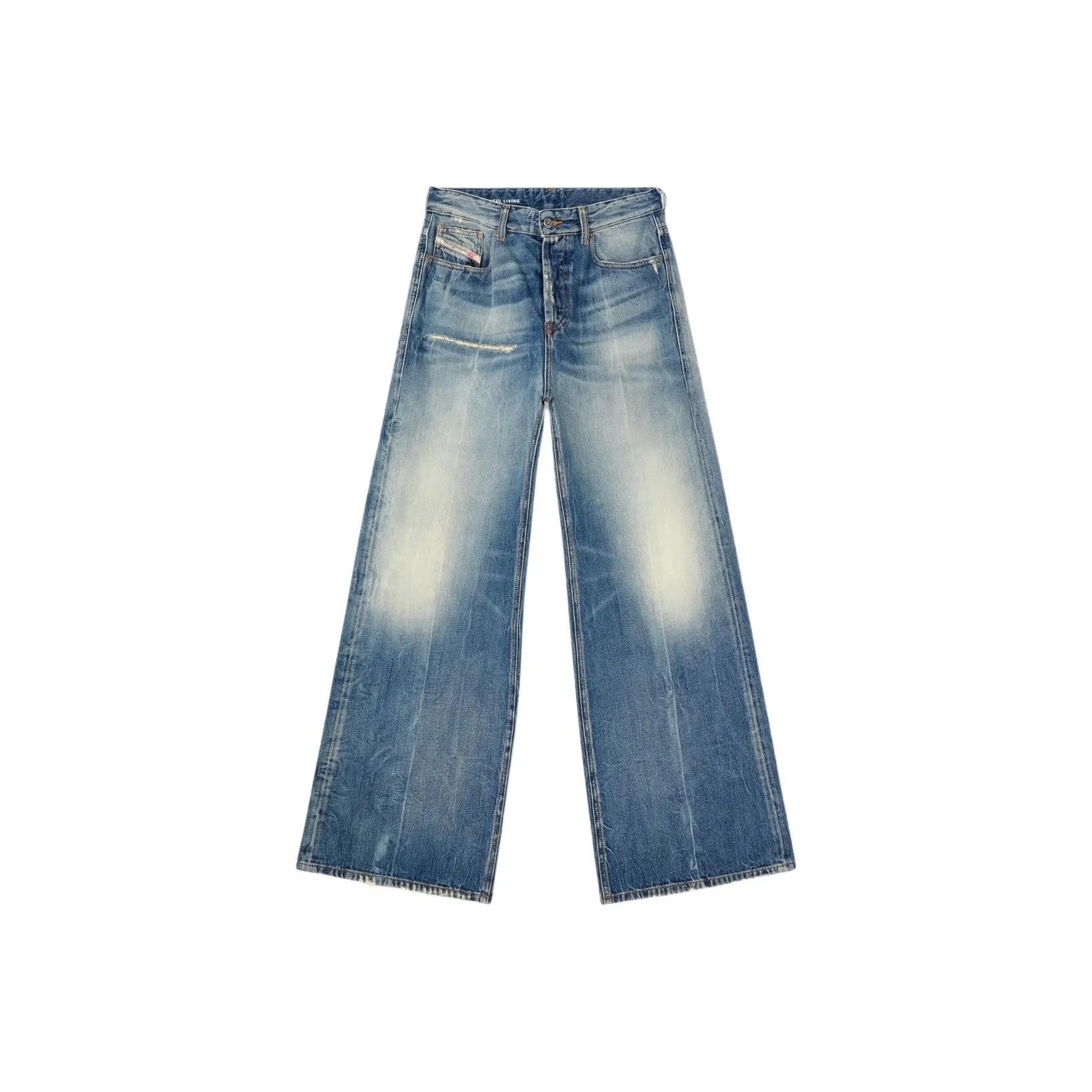 DIESEL Джинсы Женские Средне-голубой