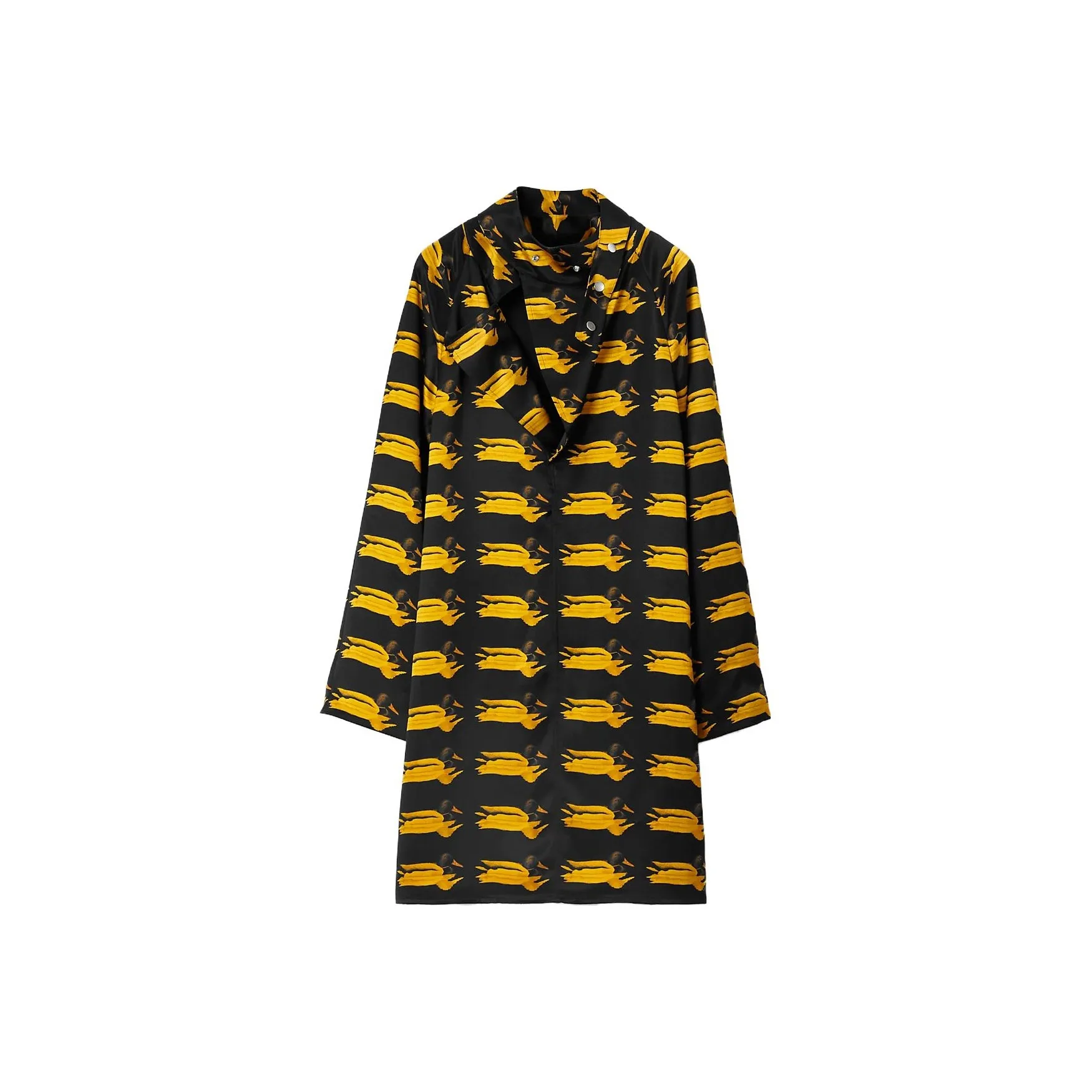Burberry Duck print Silk Minidress