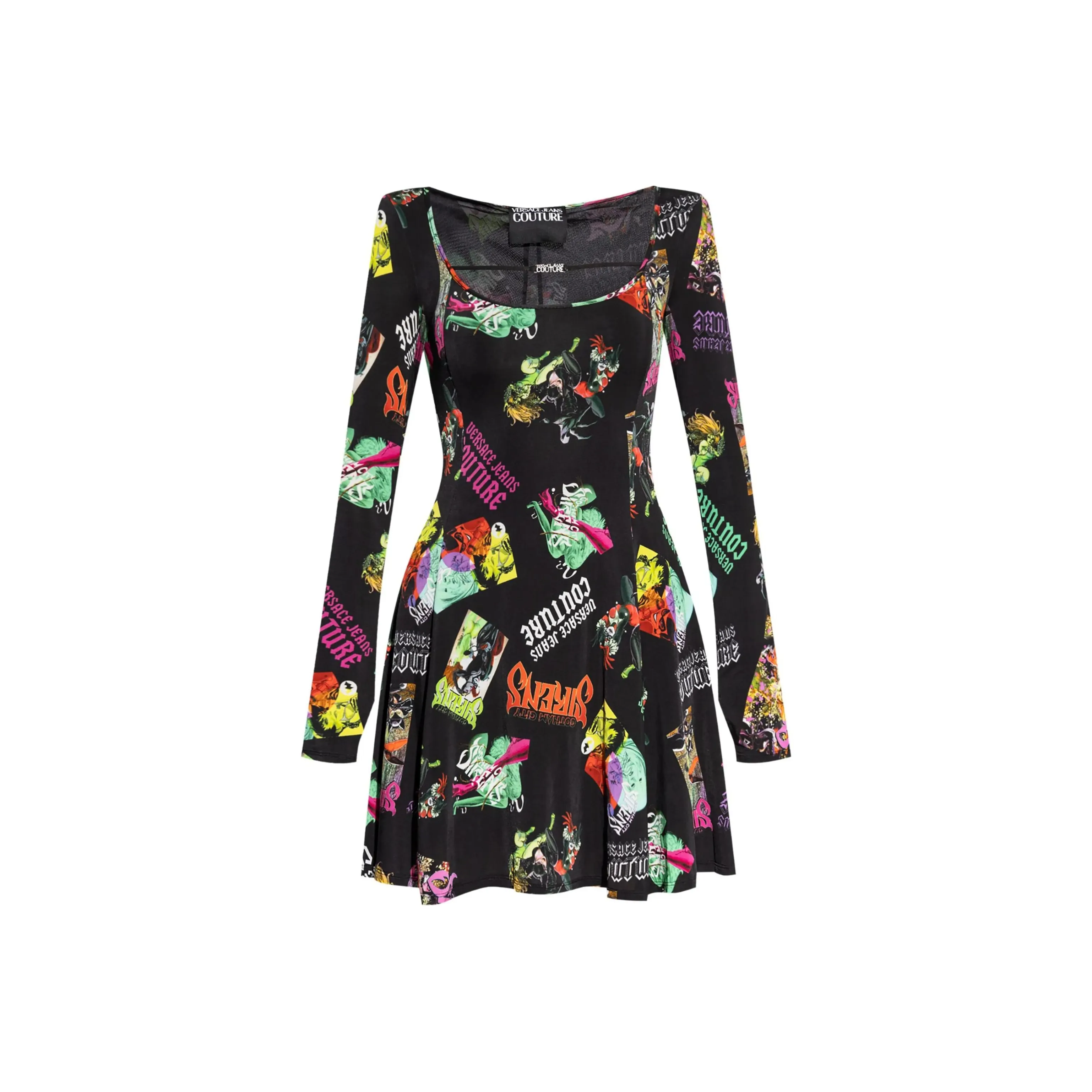 VERSACE JEANS COUTURE Graphic Print Dress