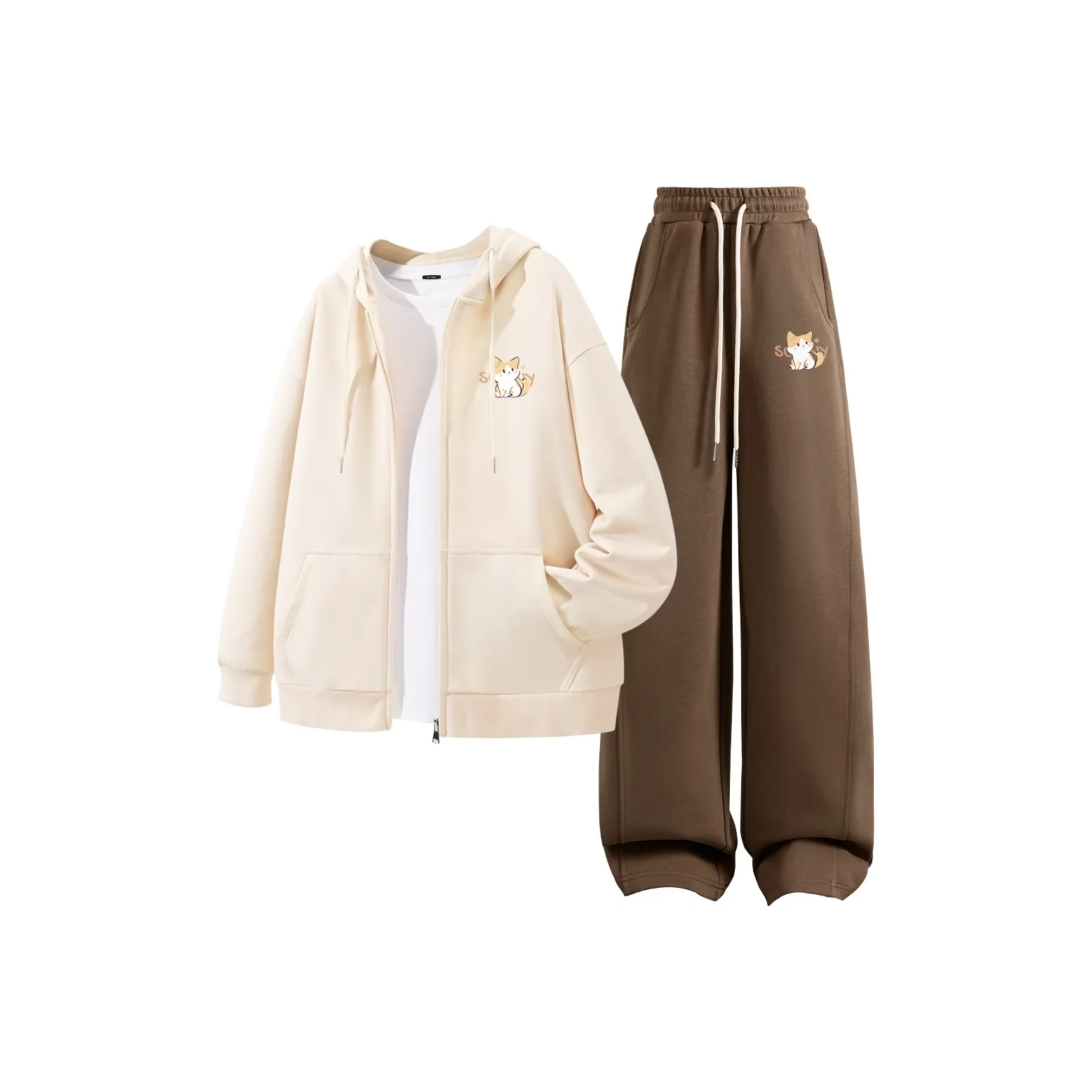 Miniso Женские спортивные костюмы с толстовками