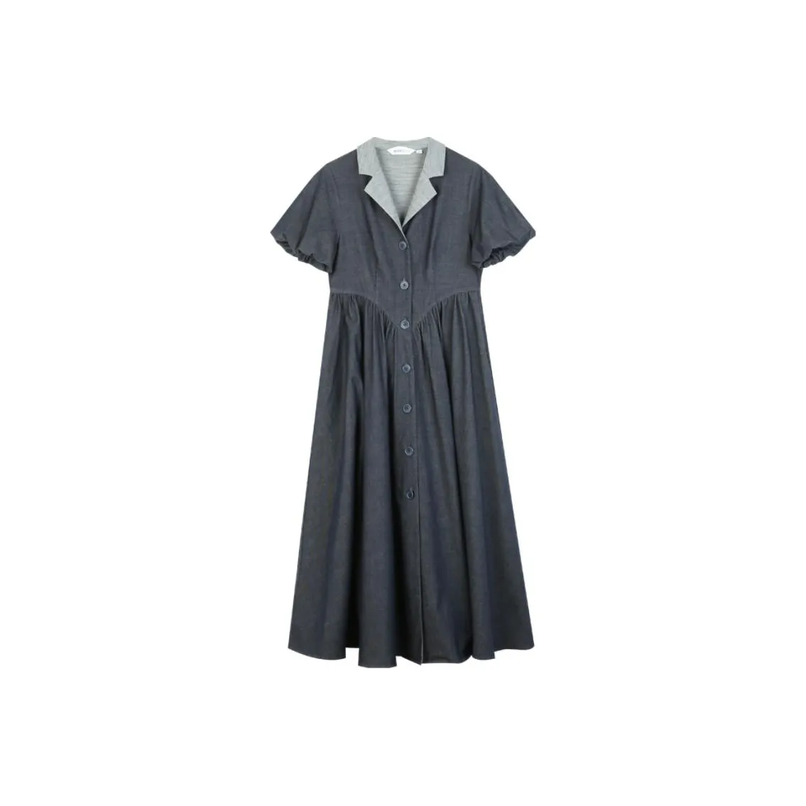 BLUEerror Short Sleeved Dress Women's Original Denim