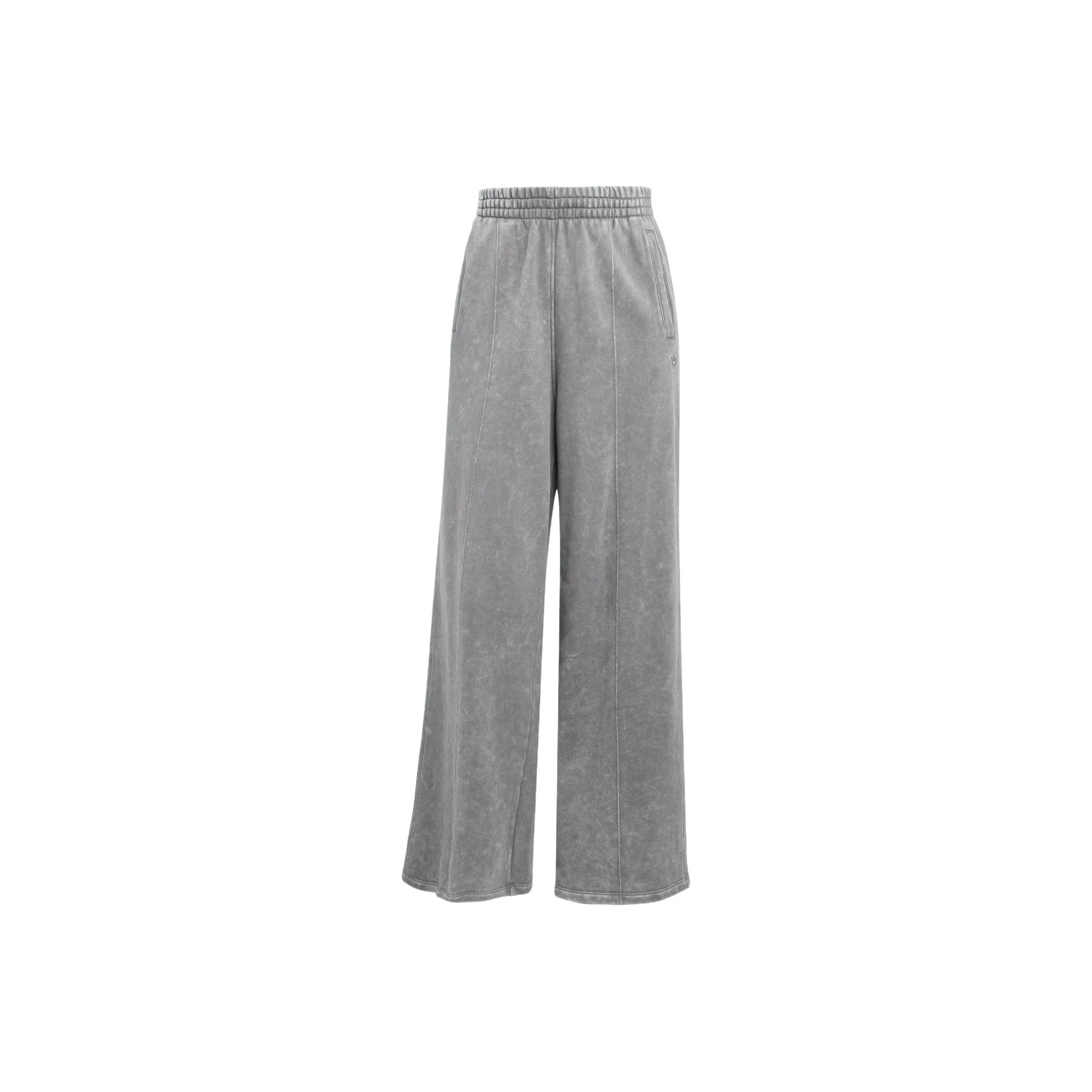 Adidas Originals Premium Essentials Knitted Sports Pants Women's Shadow Trace Gray
