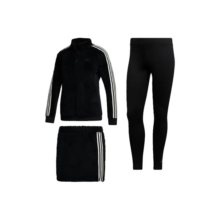 Adidas Черные Женские Повседневные Костюмы