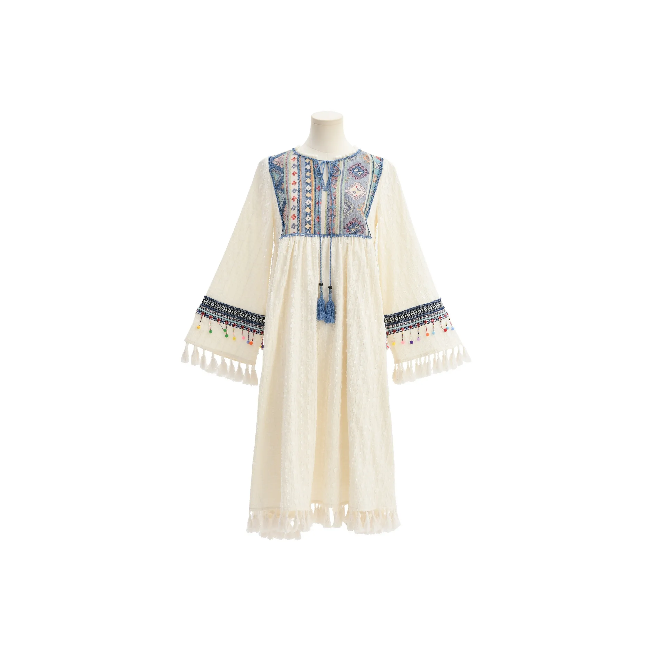 SNBL Long Sleeved Dress Women's White
