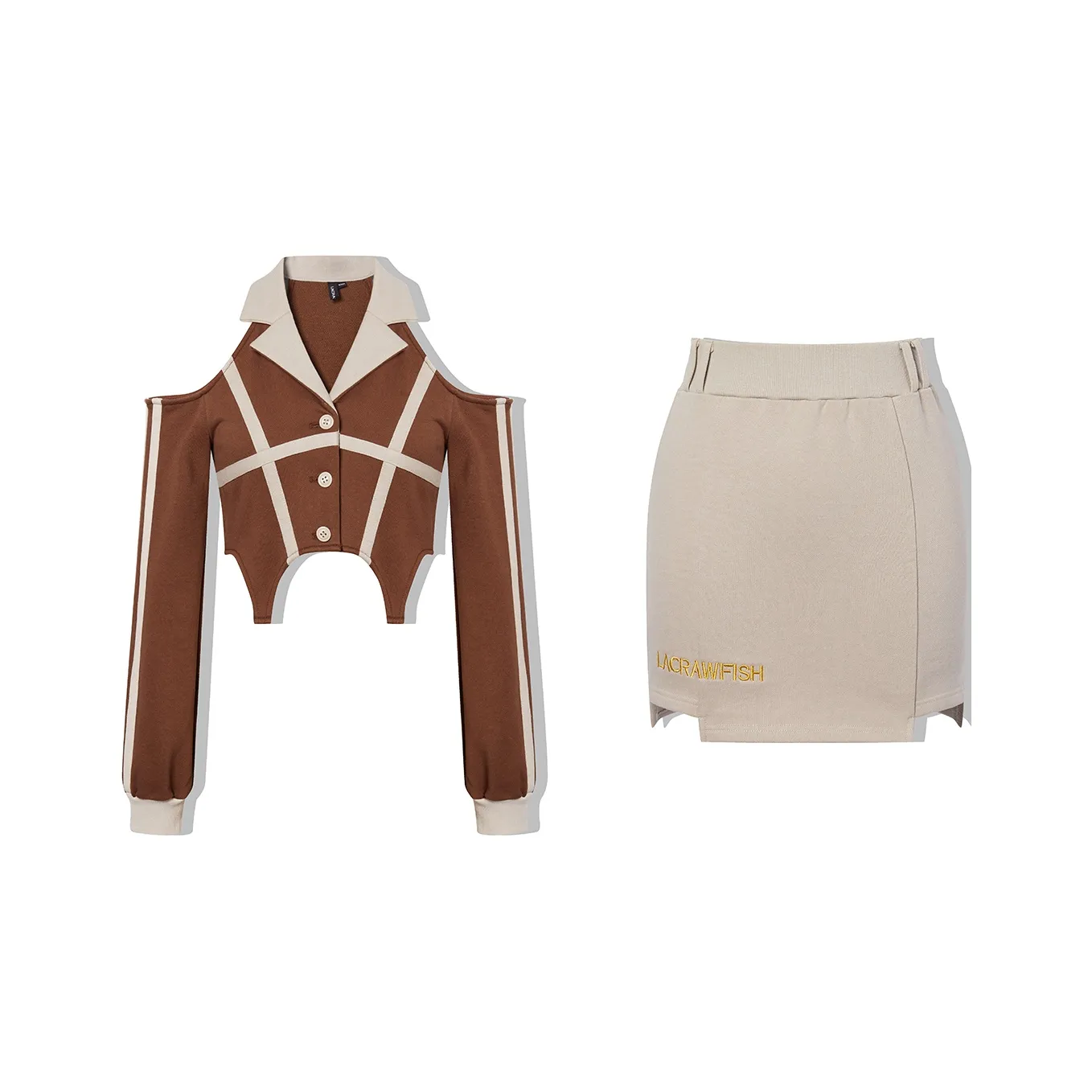 LA CRAWFISH Комплект Весенний Осенний Женский
