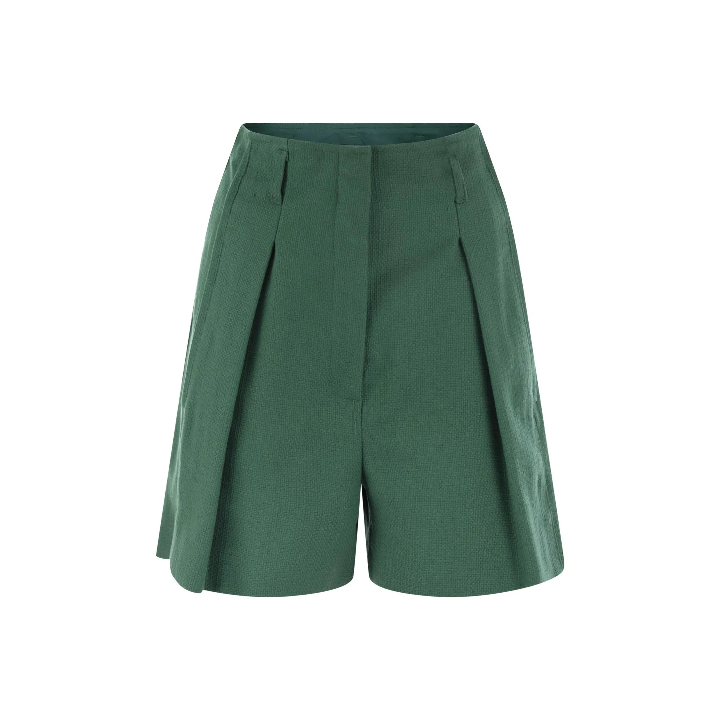 Weekend Max Mara Pandoro Pleat Detailed Bermuda