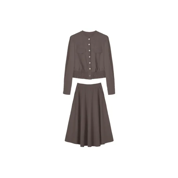 Still Quiet Повседневный костюм женский кофейный