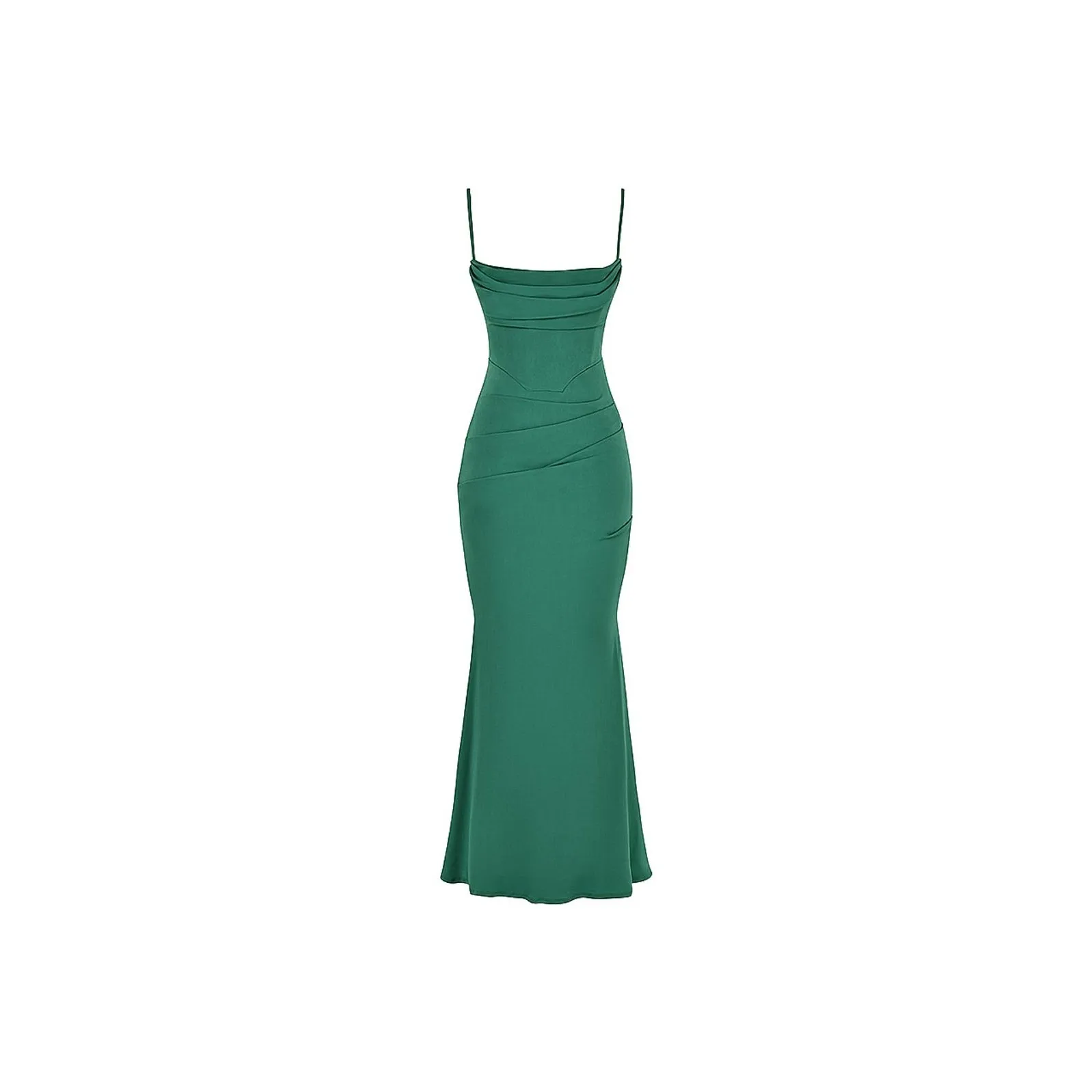 HOUSE OF CB Slip Dress Women's Forest Green