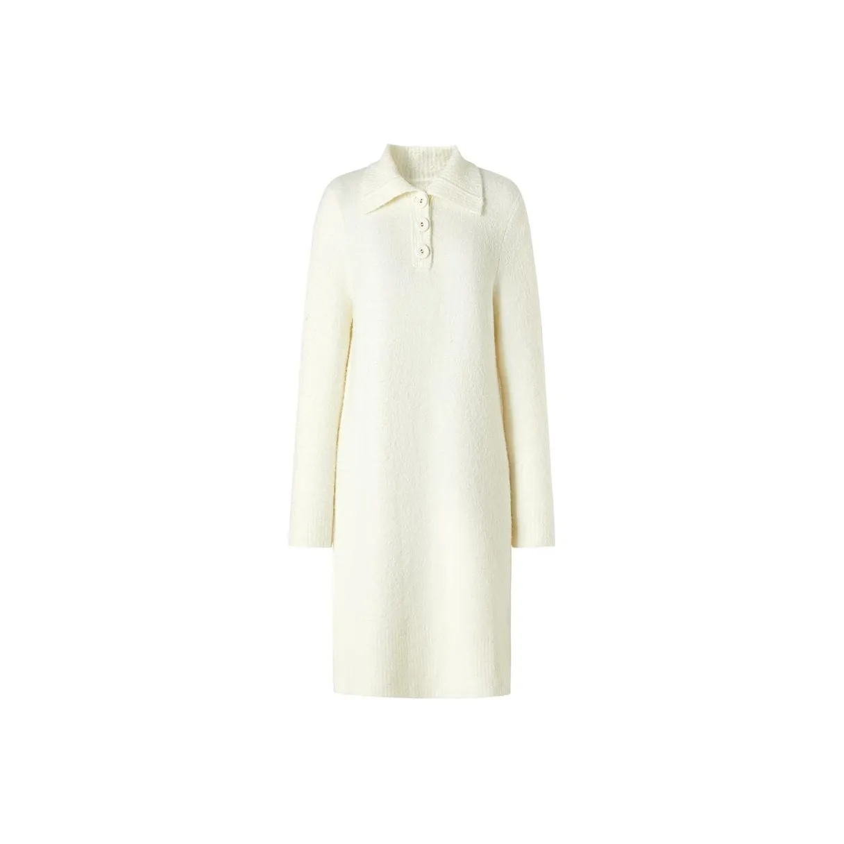 JZ. ANNAKRO Белое Женское Длинное Платье с Рукавами