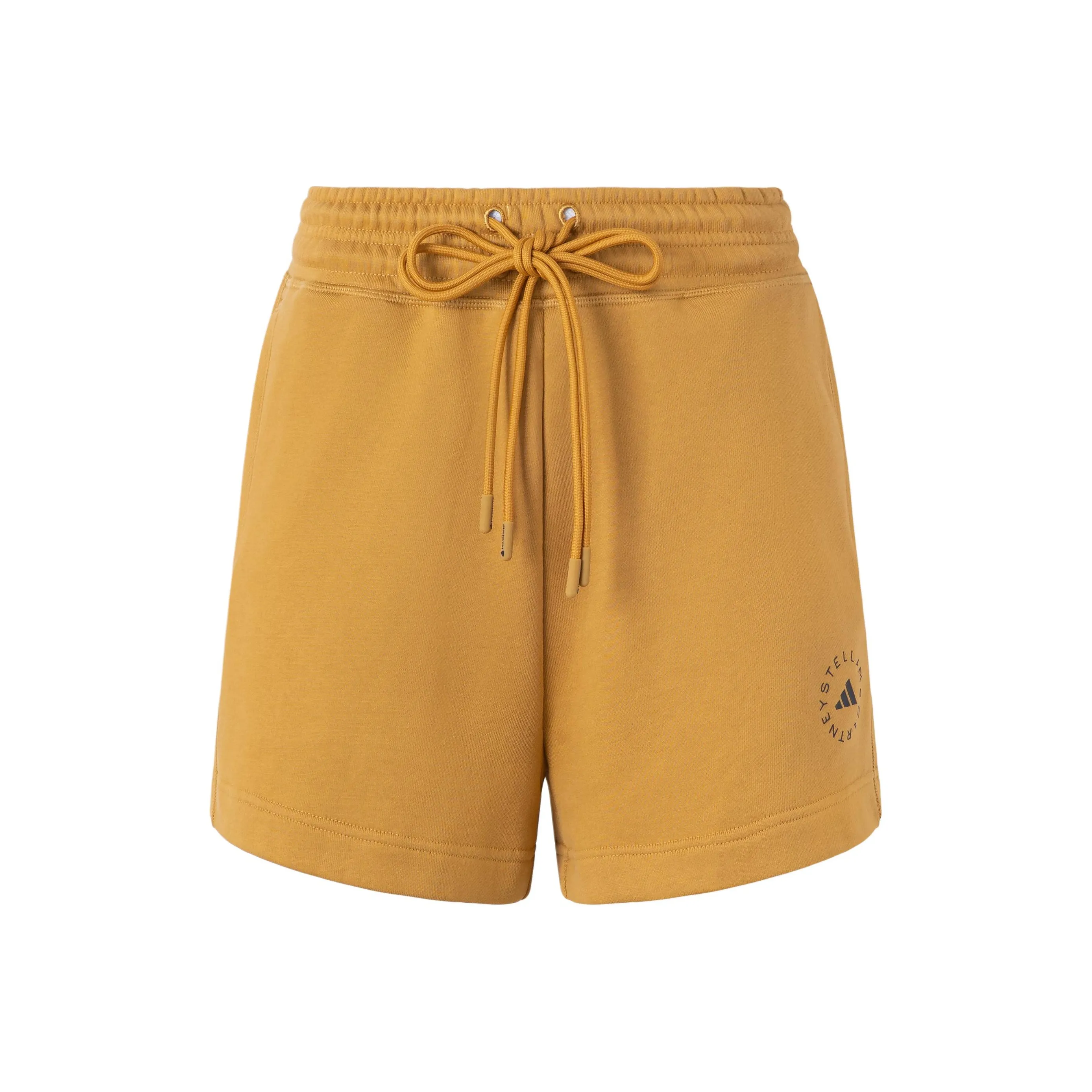 Adidas TRUECASUALS Махровые Короткие Повседневные Шорты Женские Дюна Коричневый