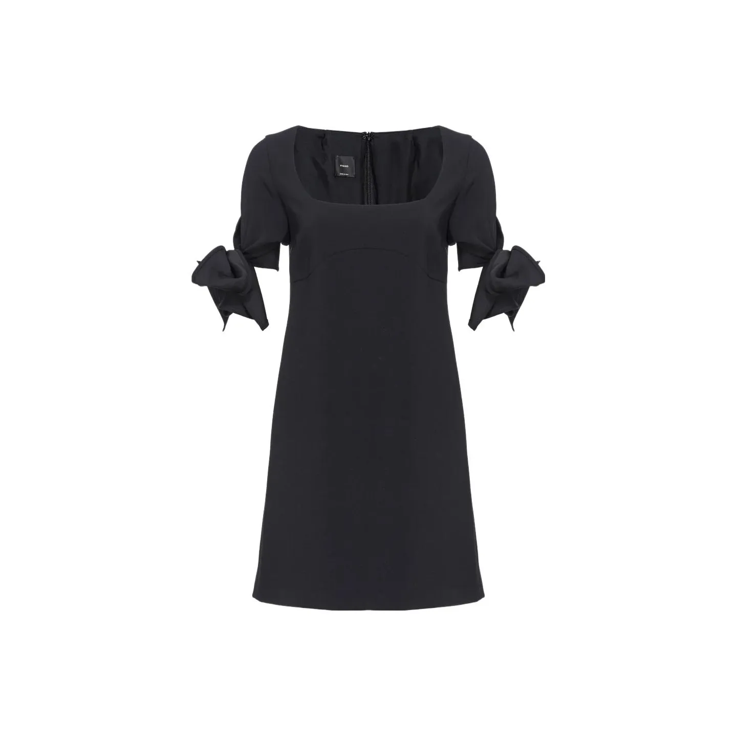 PINKO Bow detailing Square neck Dress