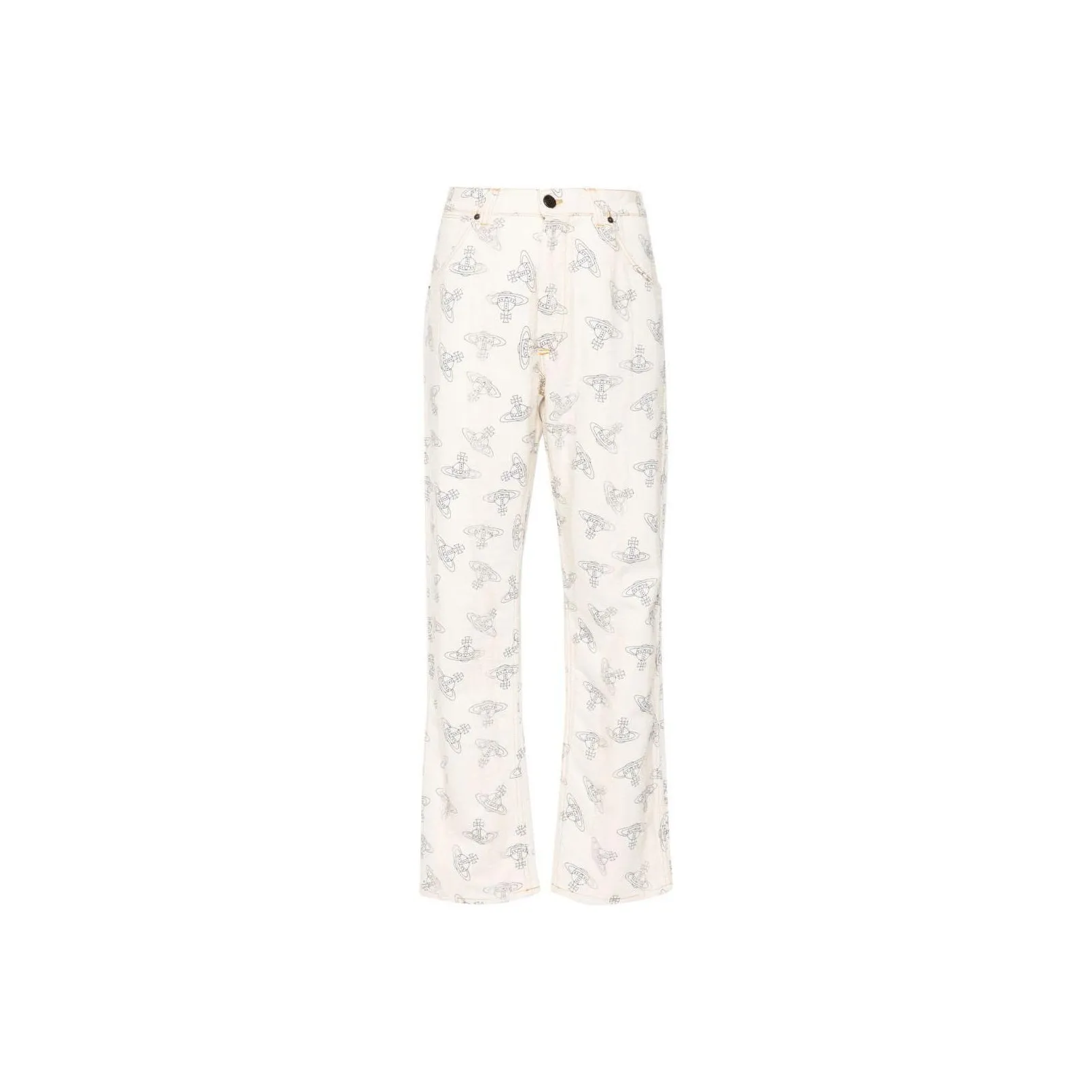 Vivienne Westwood SS24 Jeans Women's Ecru