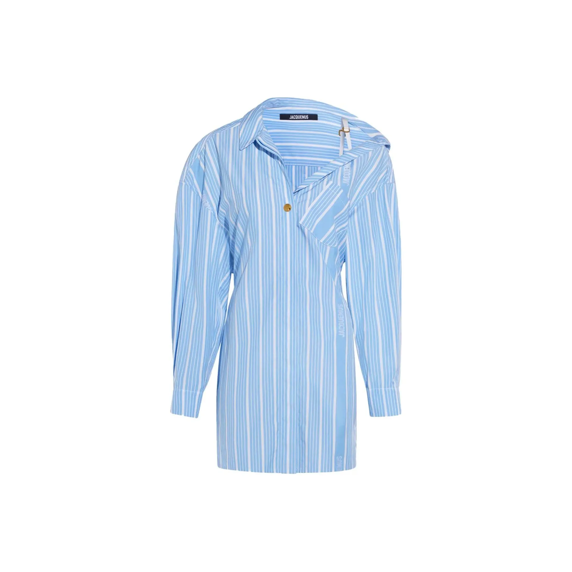 Jacquemus Striped Long Sleeved Dress