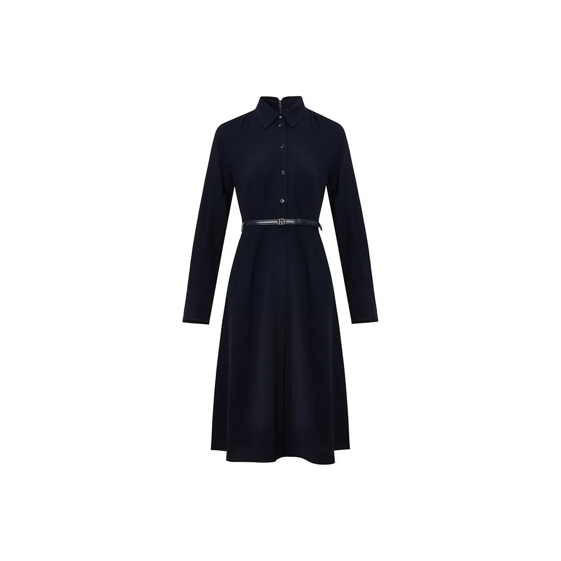 HAZZYS Long Sleeved Dresses Women's Navy Blue