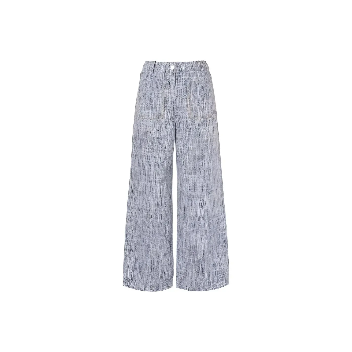 XII BASKET Jeans Women's Blue With White Lettering