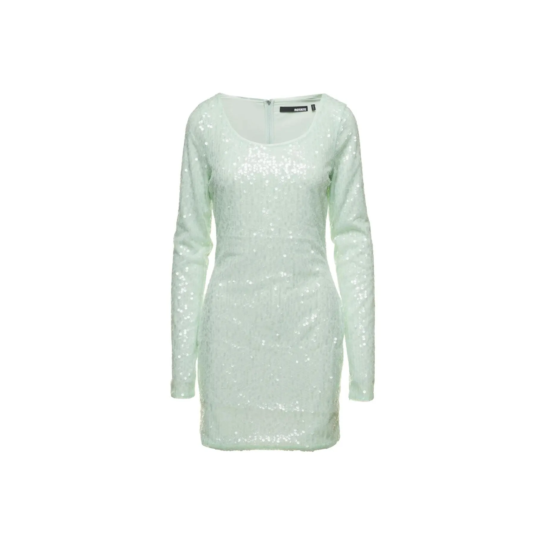 Rotate Sequins Long Sleeved Mini Dress