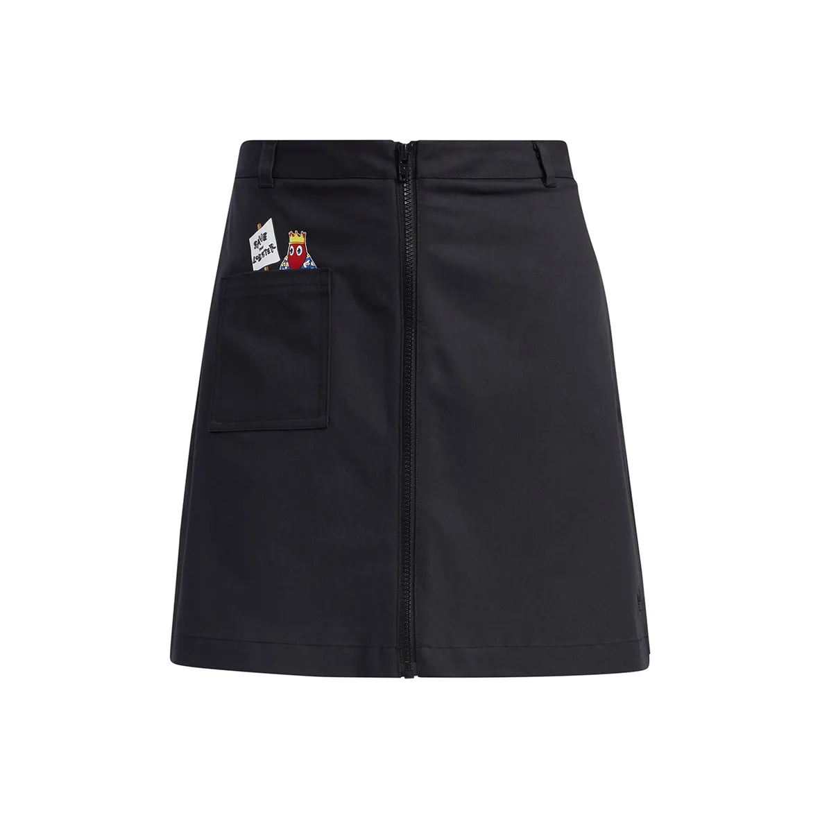 Adidas Originals ARTIST Юбка Повседневная Короткая Юбка Женская Черная