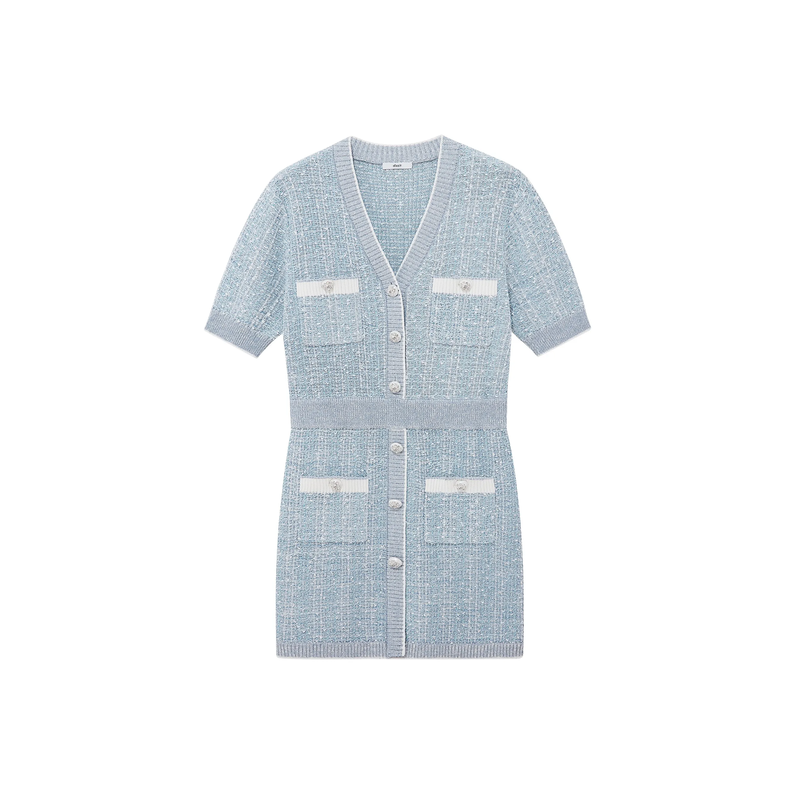 d'zzit Короткий рукав Платье Женское