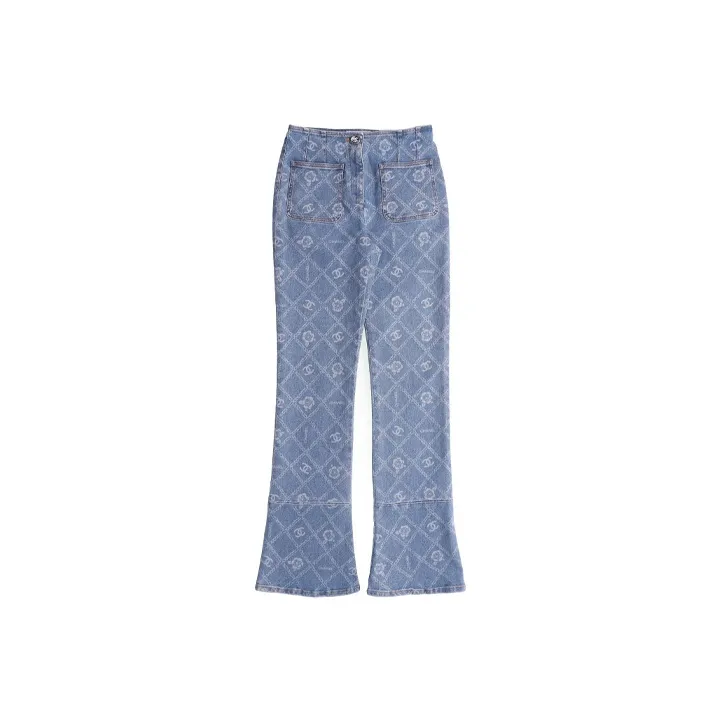 CHANEL Jeans Women's Blue