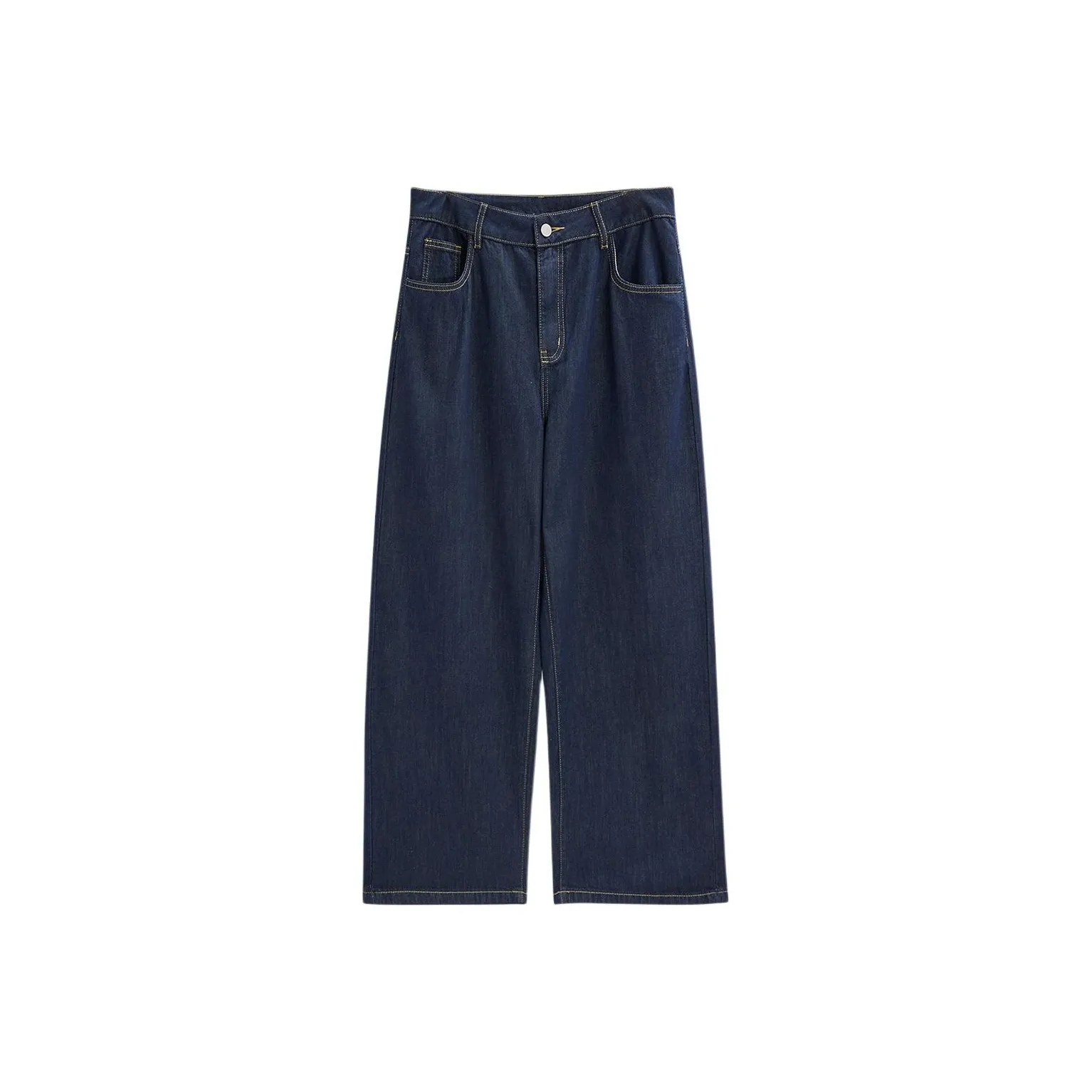 AIYIFU Темно-синий деним женские джинсы