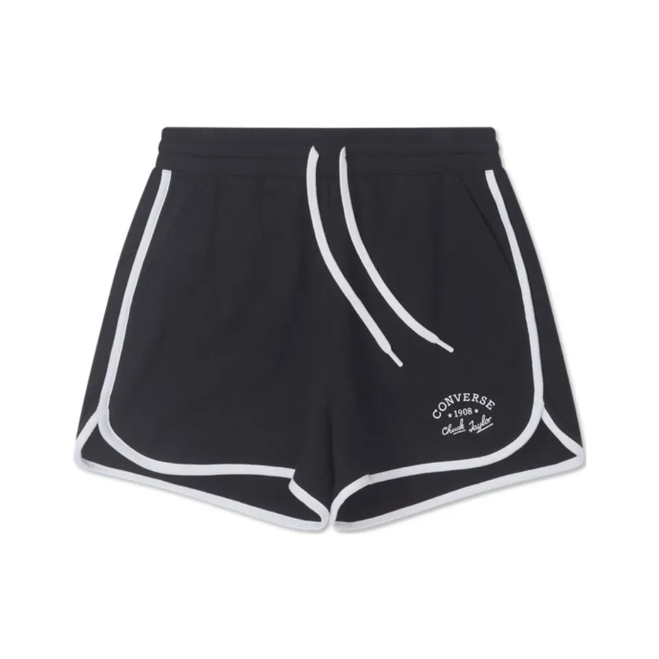 Конверс Повседневные шорты Женские Черные