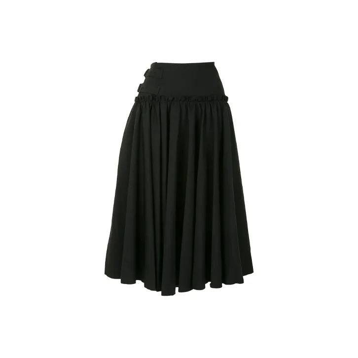 Yohji Yamamoto Drawstring Pleated Skirt