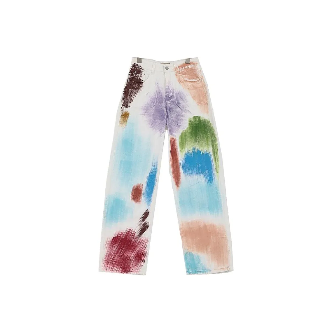 KENH Jeans Women's White