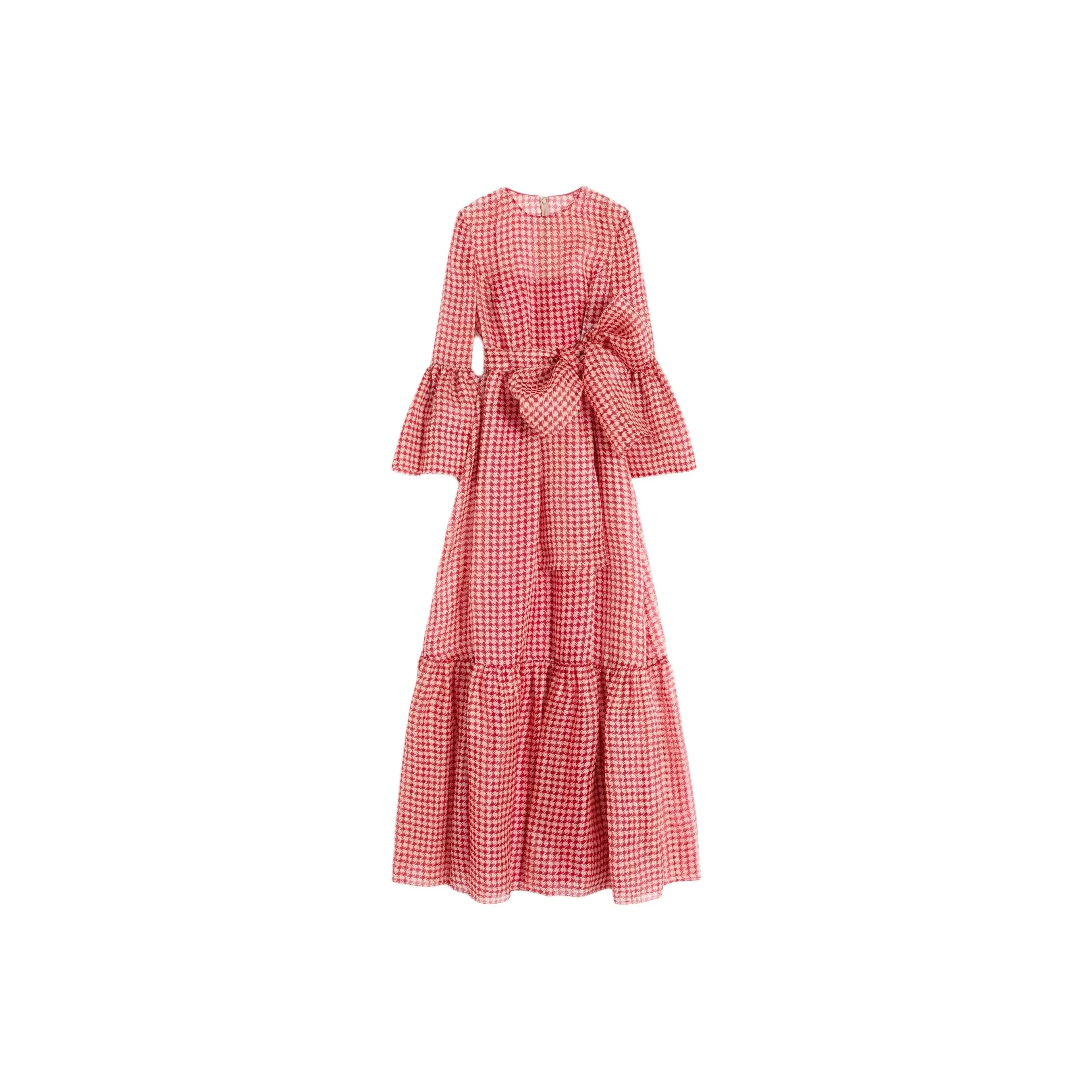 Valentino Long Sleeved Dresses Women's Pink