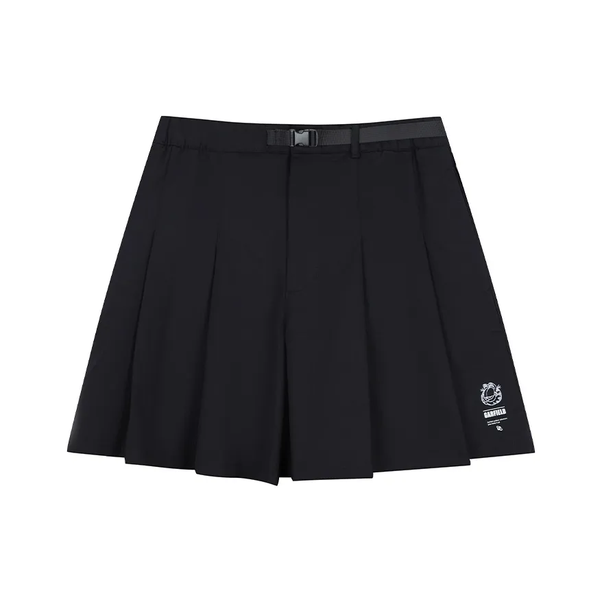 FUN X Garfield Повседневные шорты Женские Черные