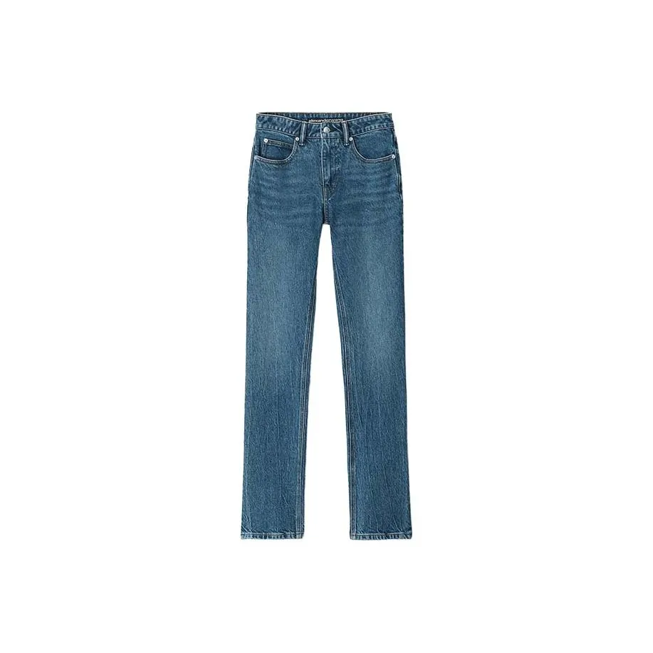 Alexander Wang High rise Straight leg Jeans