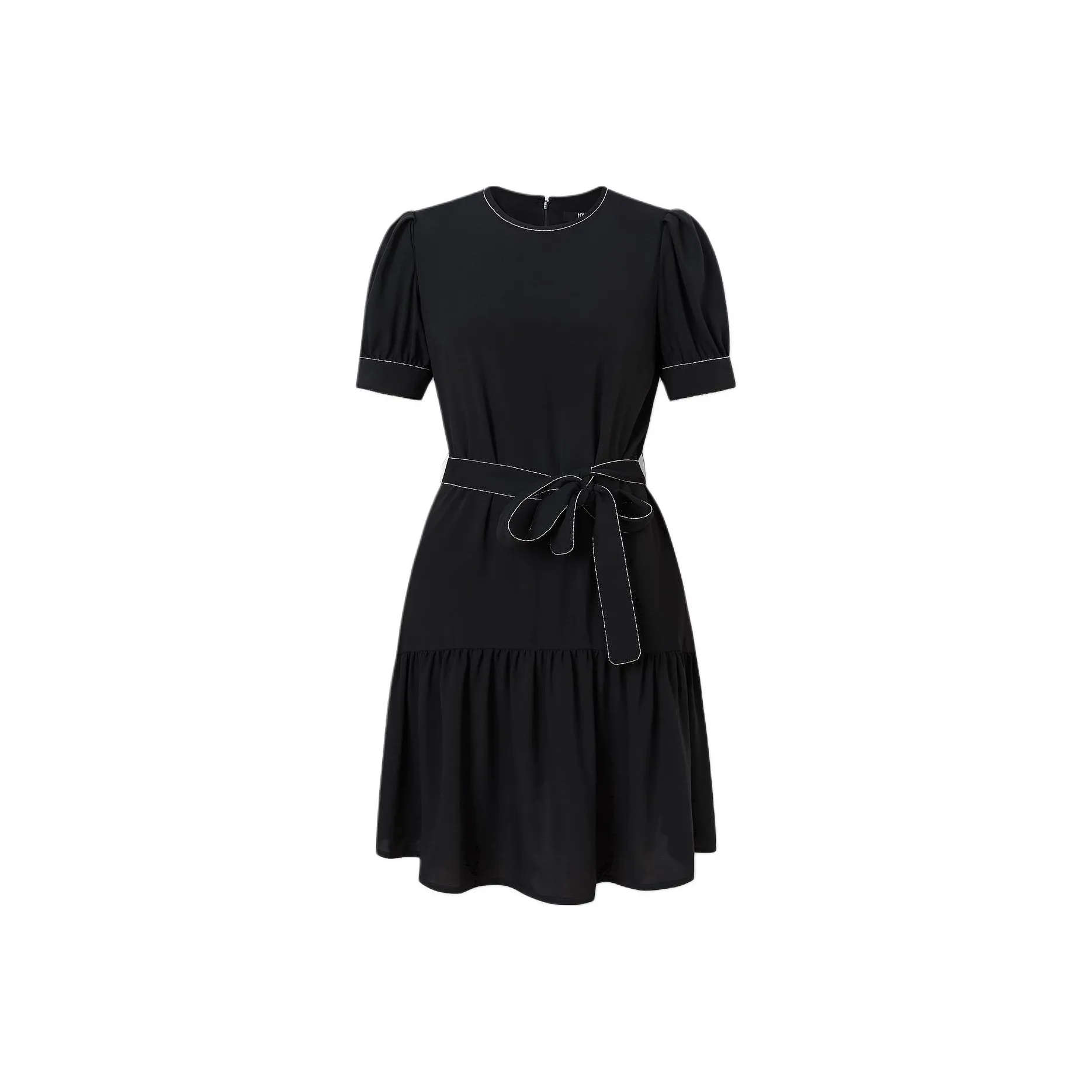 KARL LAGERFELD Короткий рукав Платье Женское Черное