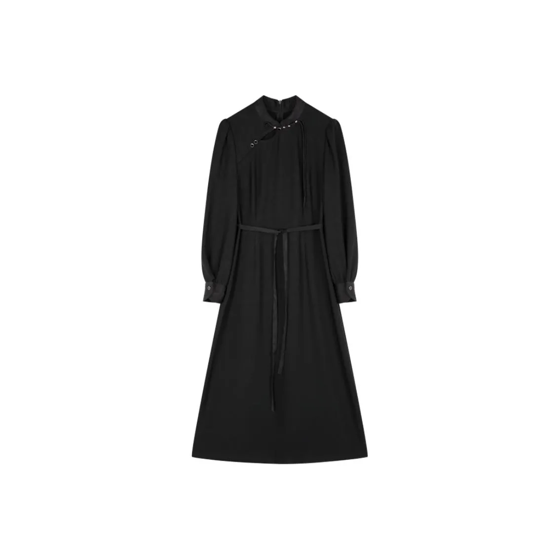 IHIMI Длинное платье с длинными рукавами женское