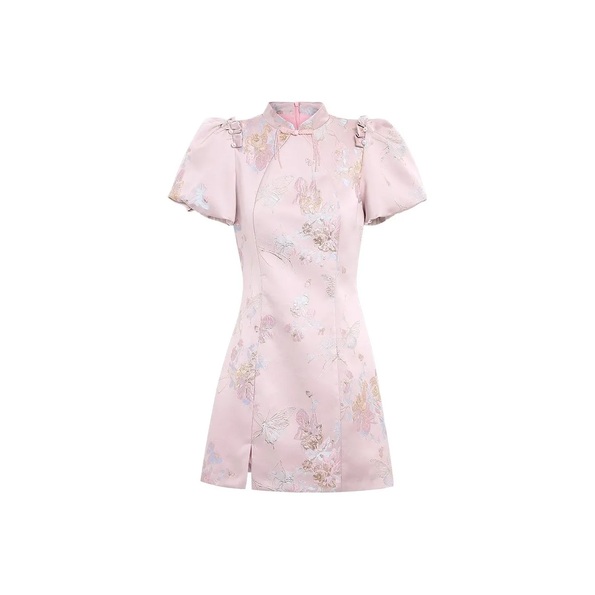 AUI Short Sleeved Dress Women's Pink