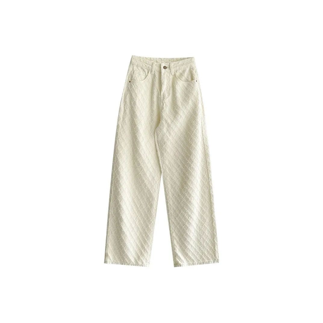 SHUHAOBAI Белый Женские Джинсы