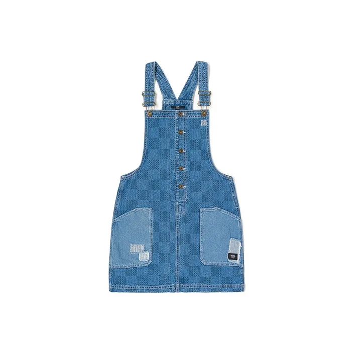 VANS Без рукавов Платье Женское Синее