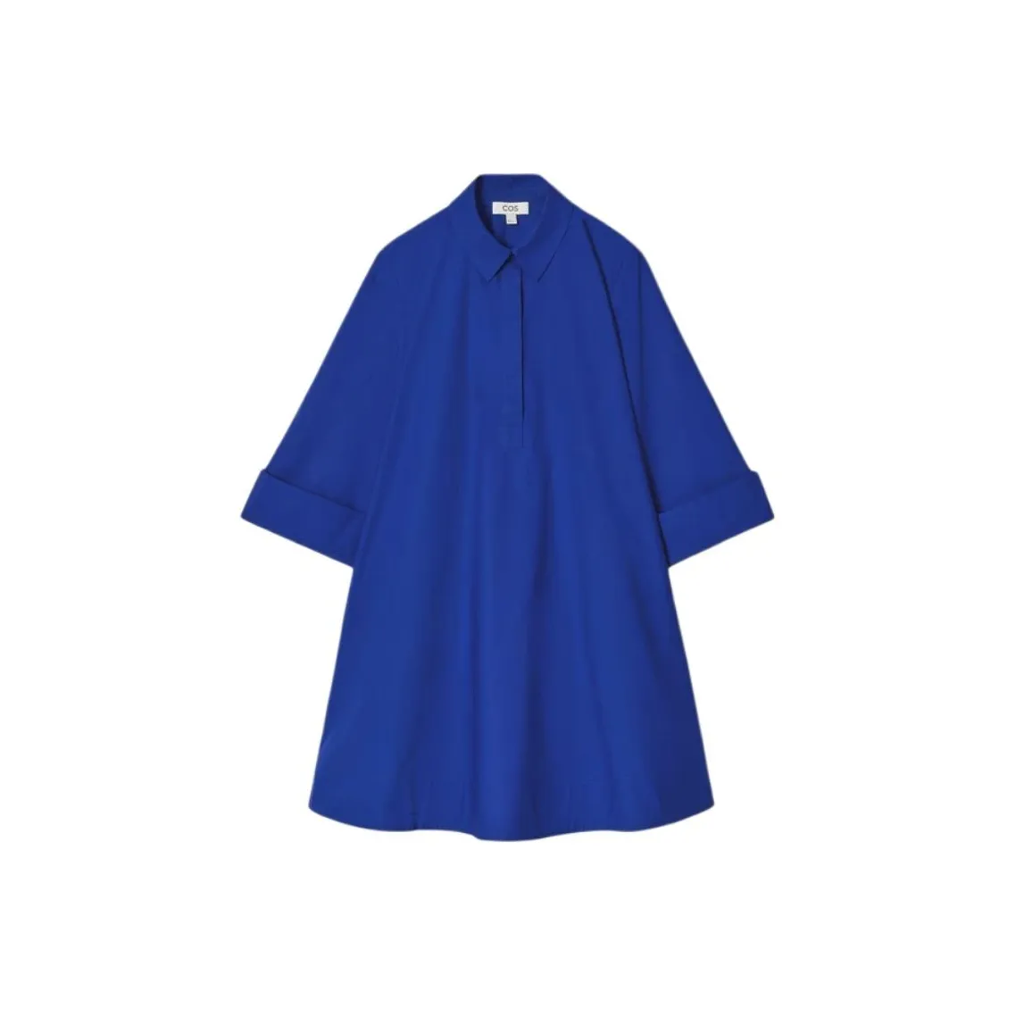 COS Long-Sleeved Dresses Women's Cobalt Blue