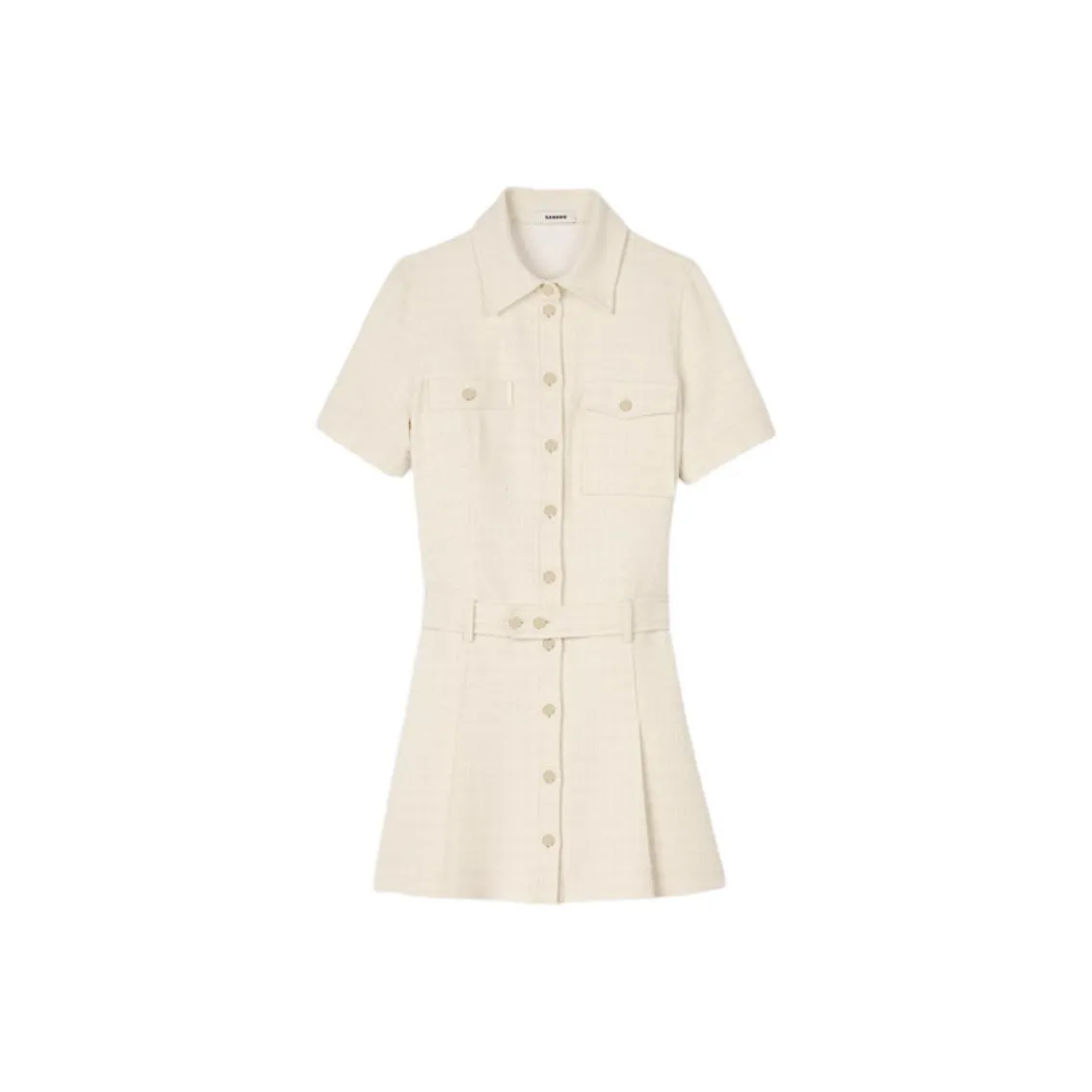 Sandro Tweed Mini Dress